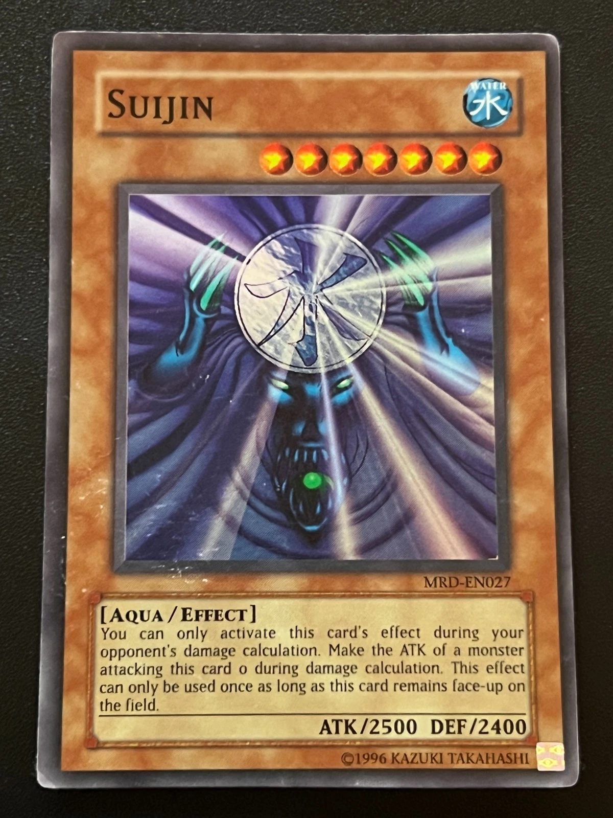 Heavily Played condition — front