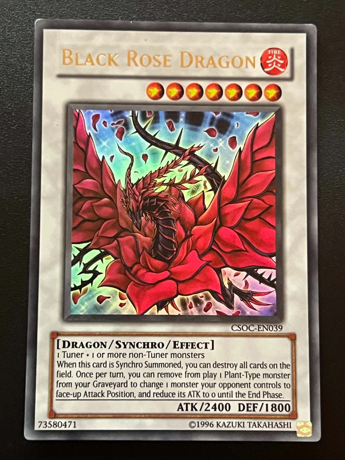 Lightly Played condition — front